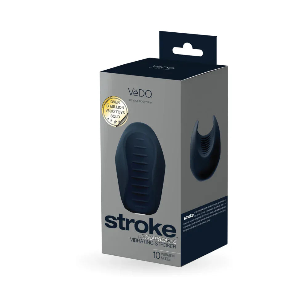 VeDo Stroke Silicone Rechargeable Vibrating Stroker VeDo Stroke Silicone Rechargeable Vibrating Stroker