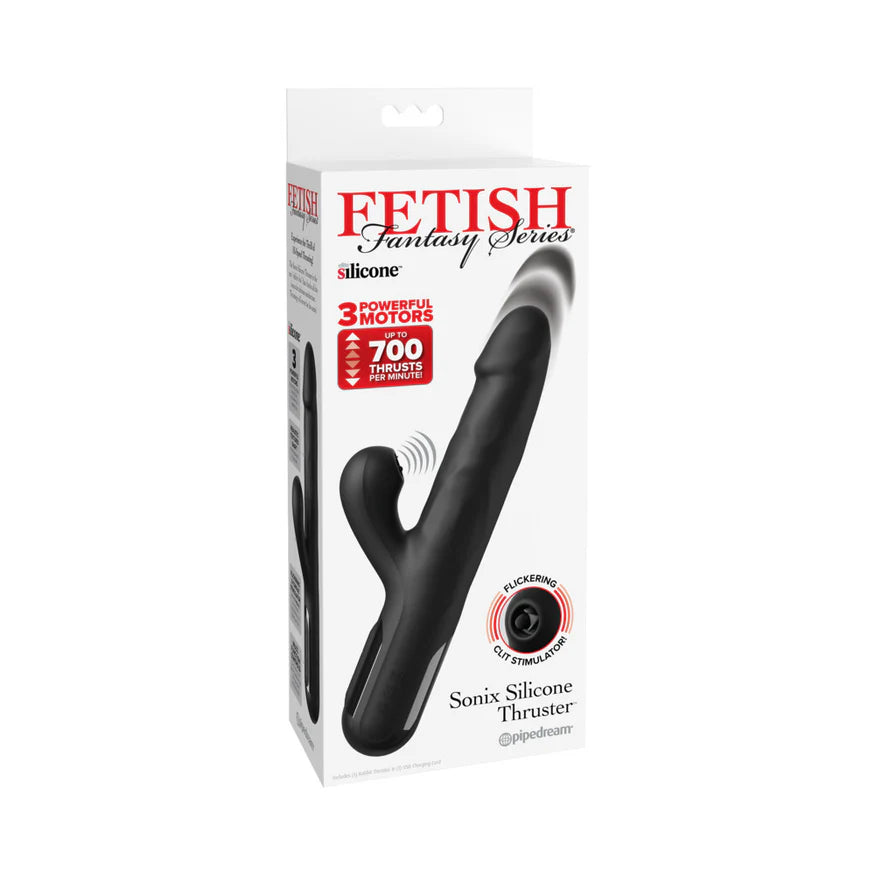 Fetish Fantasy Series Sonix Rechargeable Silicone Thruster Rabbit Vibrator