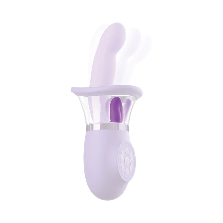 Fantasy for Her Ultimate Pleasure Pro Plus Rechargeable Vibrator with a Clitoral Stimulator