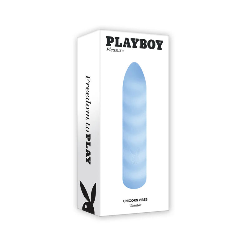 Playboy Unicorn Rechargeable Vibrating Bullet – Silicone Mini Stimulator