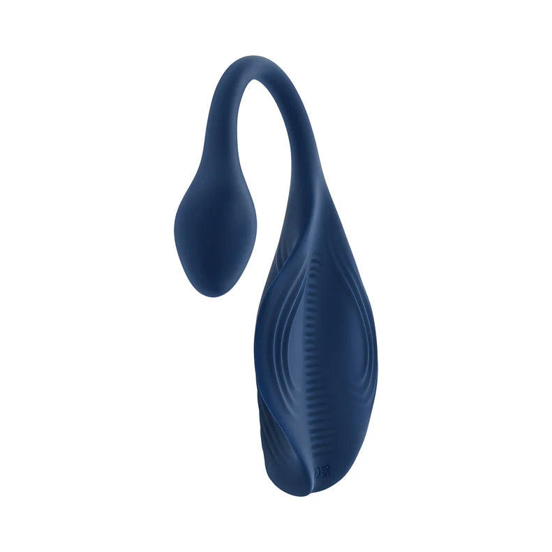 Gender X Daily Grind Rechargeable Silicone Vibrator – Dual Stim Stingray Design