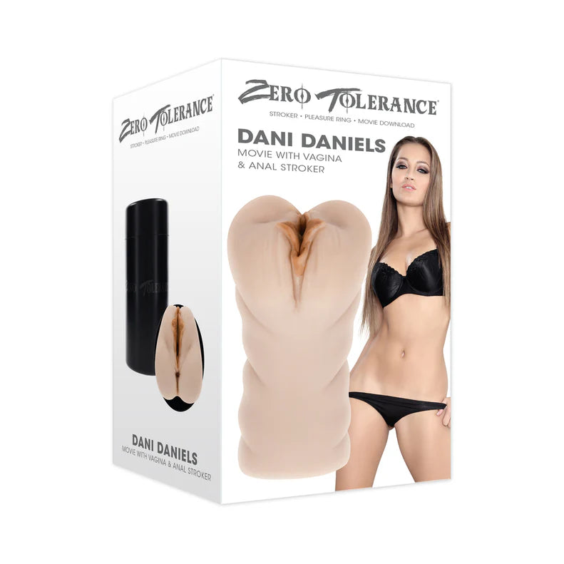Zero Tolerance Dani Daniels Movie with Vagina & Anal Stroker