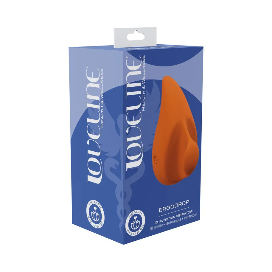 Loveline ErgoDrop 10 Function Rechargeable Silicone Vibrator