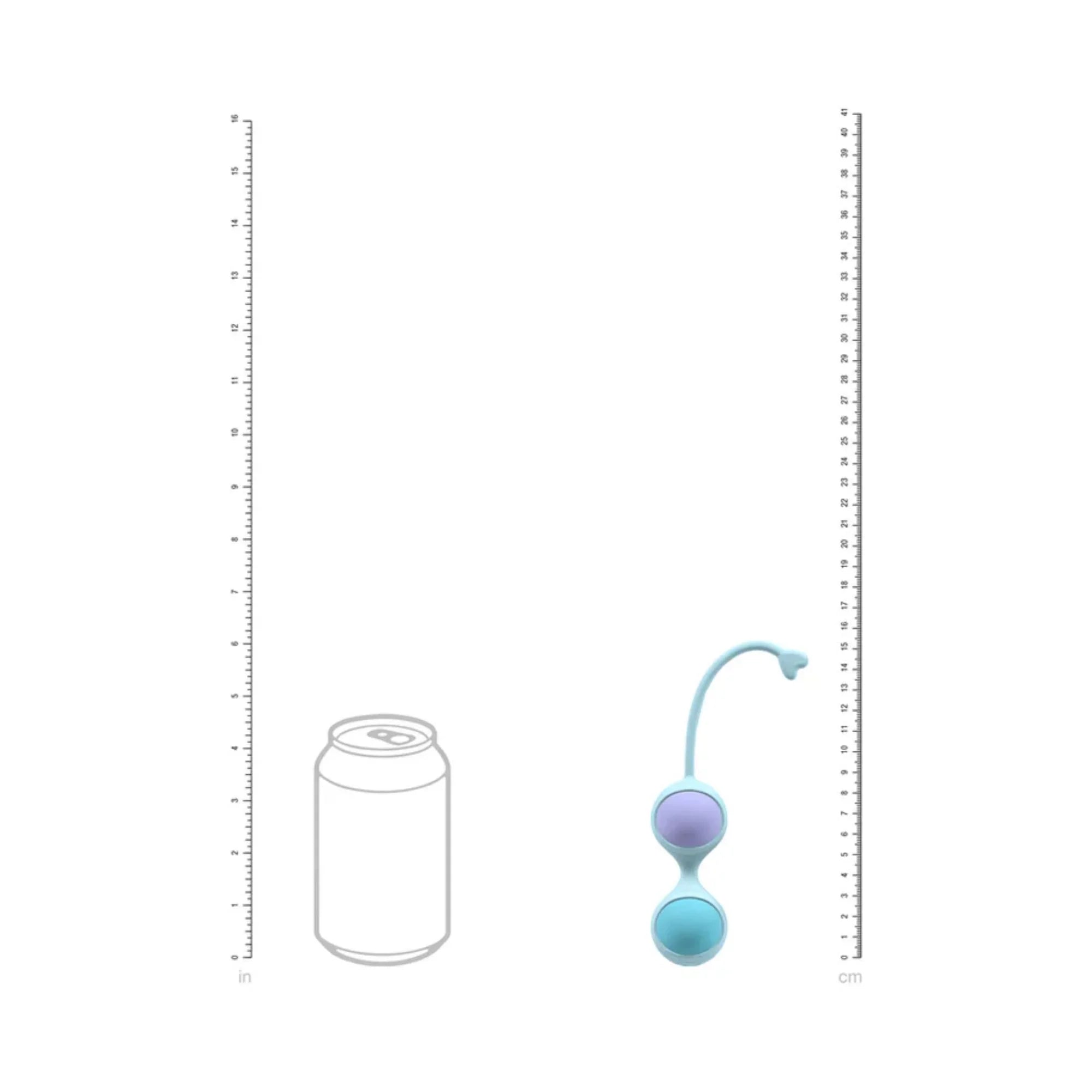 Loveline PelviFit 10 Function Vibrating Interchangeable Rechargeable Silicone Strength Weighted Kegel Kit (5 Piece)