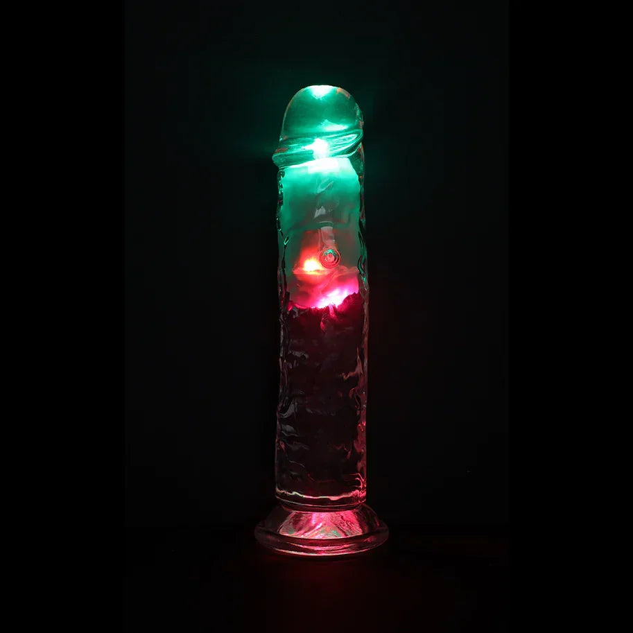 RealRock Rechargeable Dildo with Remote Control 8in