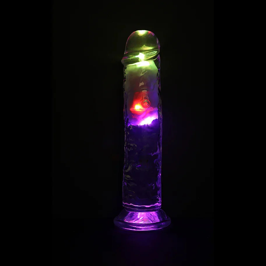 RealRock Rechargeable Dildo with Remote Control 8in