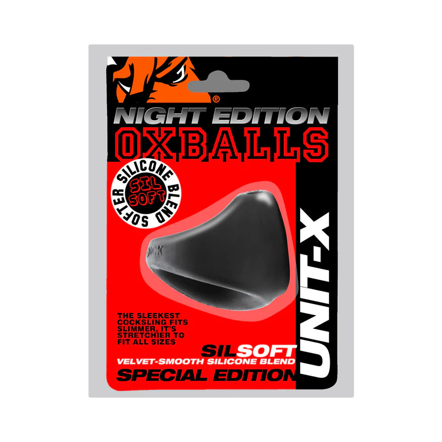 Oxballs Atomic Jock Unit-X Silicone Cock Sling Night Edition