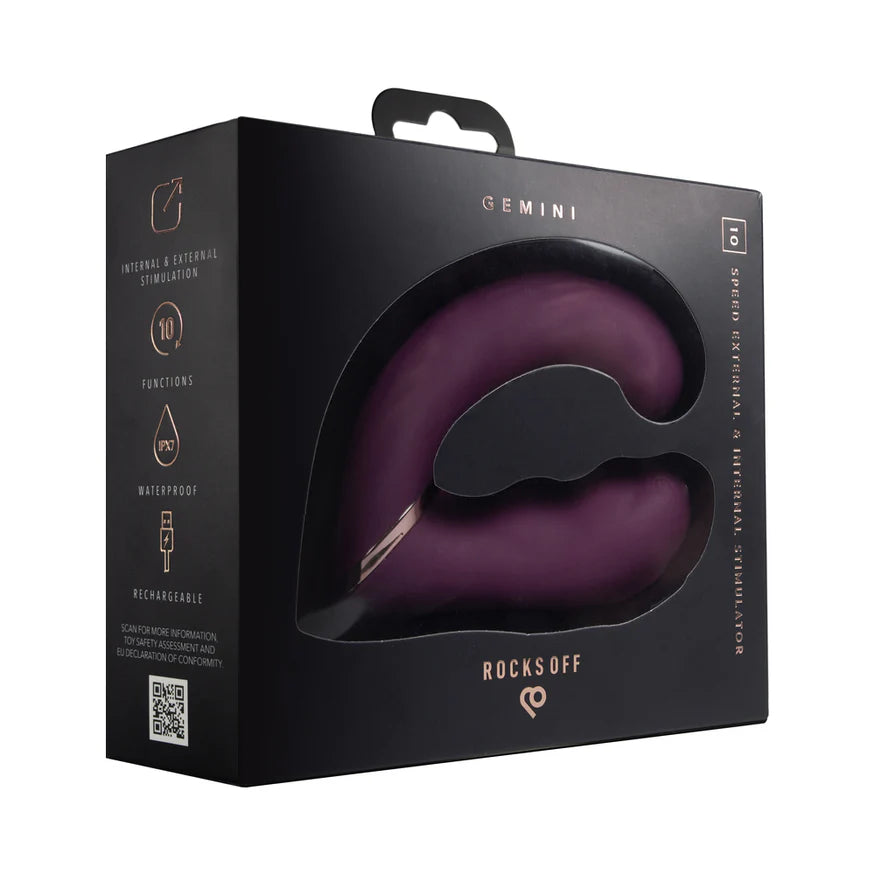Rocks-Off Gemini Dual Stimulator – Wearable C & G-Spot Vibrator