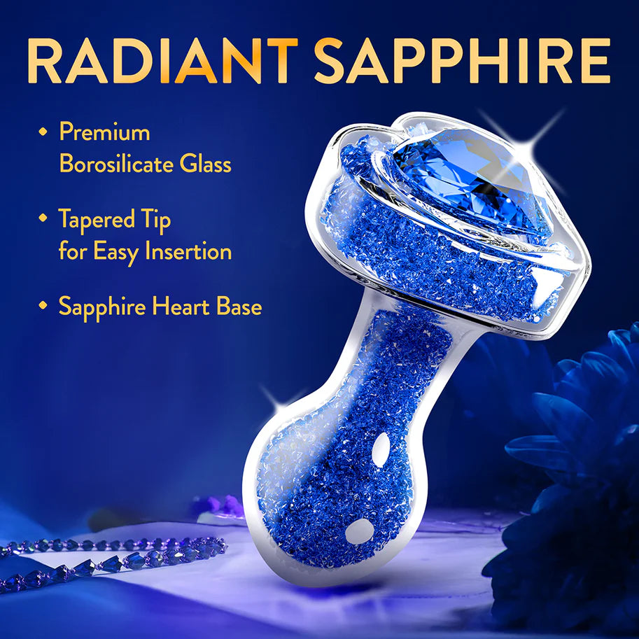Oh My Gem Prestige Glass Anal Plug
