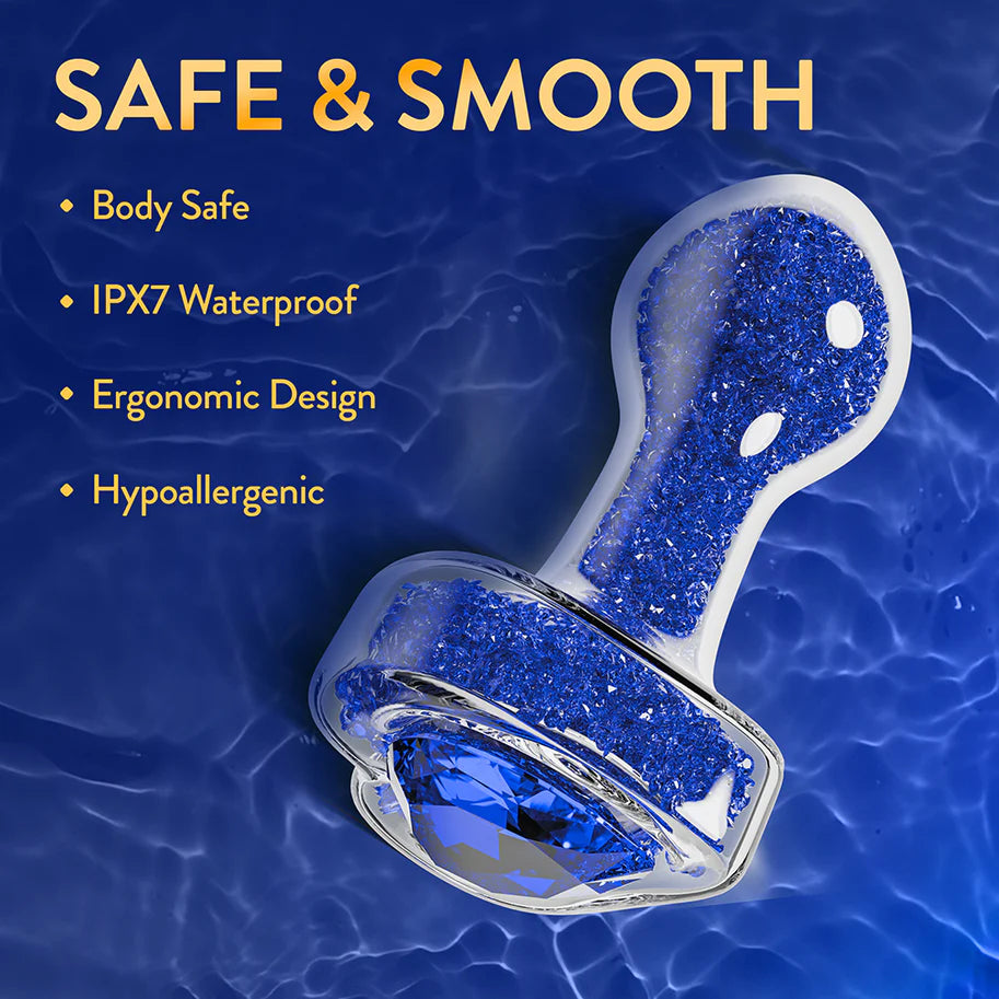 Oh My Gem Prestige Glass Anal Plug