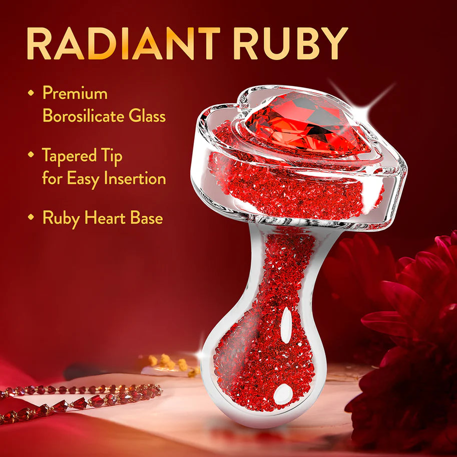 Oh My Gem Lustre Glass Anal Plug