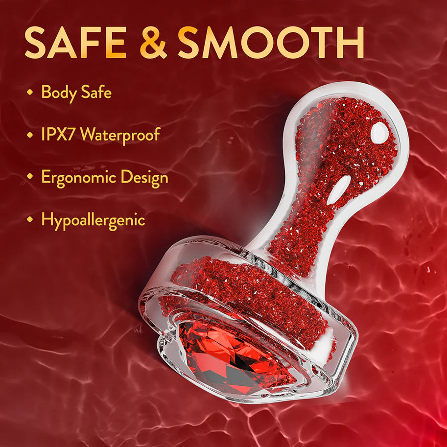 Oh My Gem Lustre Glass Anal Plug