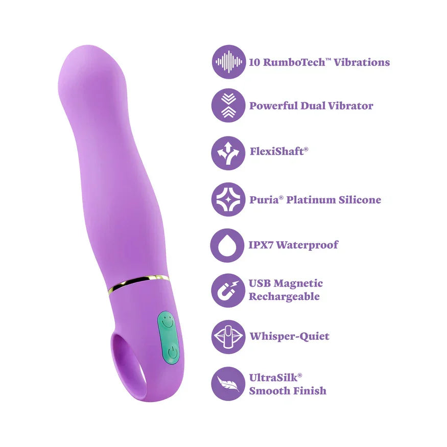 Aria Exciting AF Silicone Rechargeable Vibrator