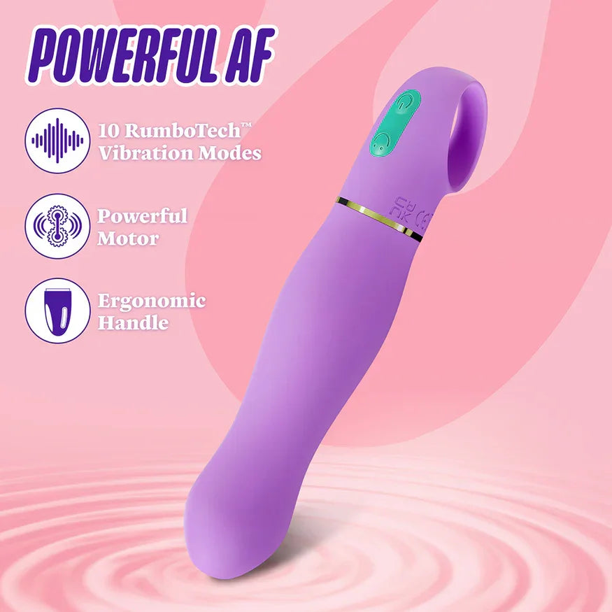 Aria Exciting AF Silicone Rechargeable Vibrator