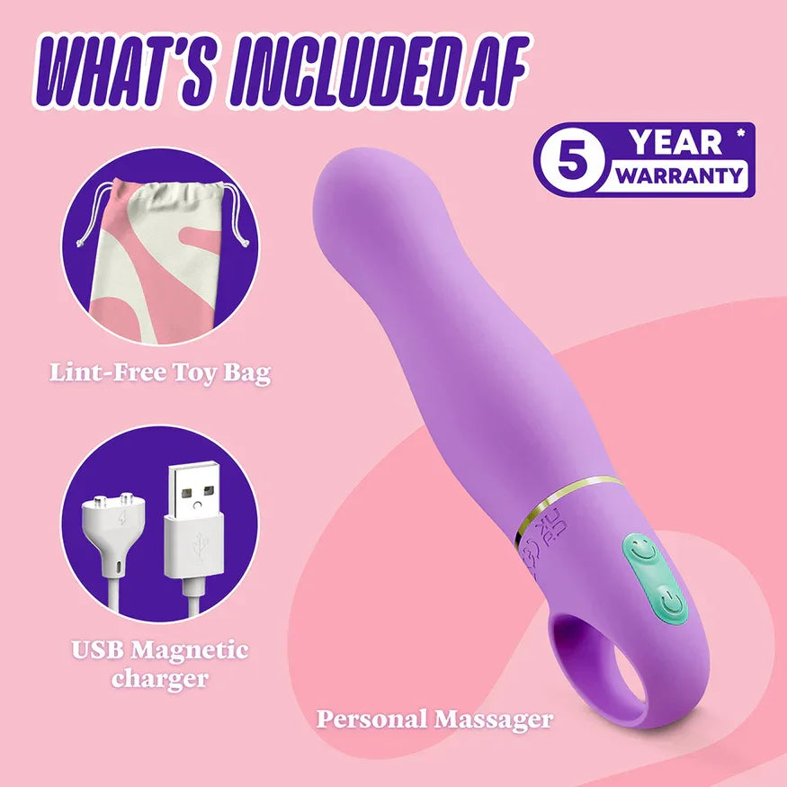 Aria Exciting AF Silicone Rechargeable Vibrator