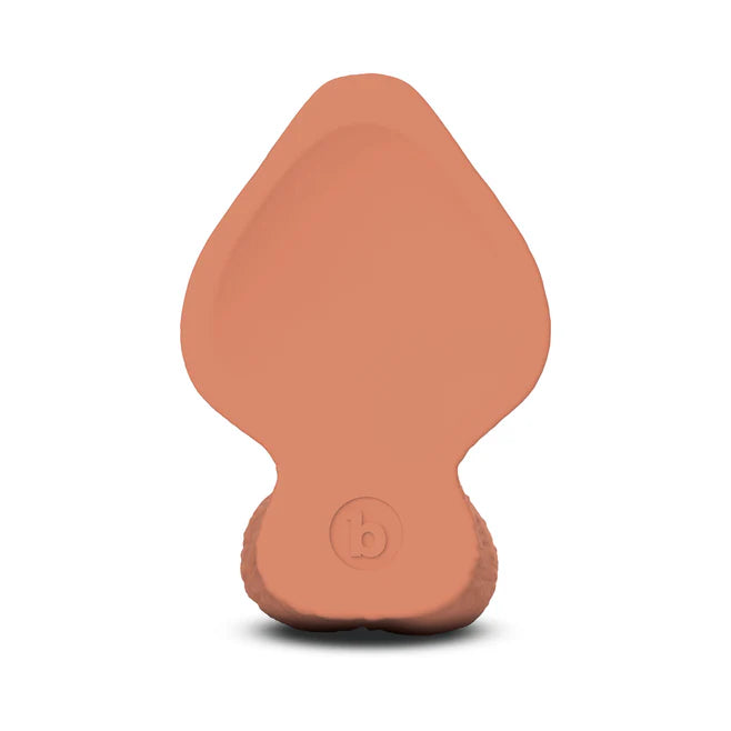 b-Vibe Slipskin Realistic Silicone Dildo 7 in. Girthy – Extra-Girth Lifelike Dildo