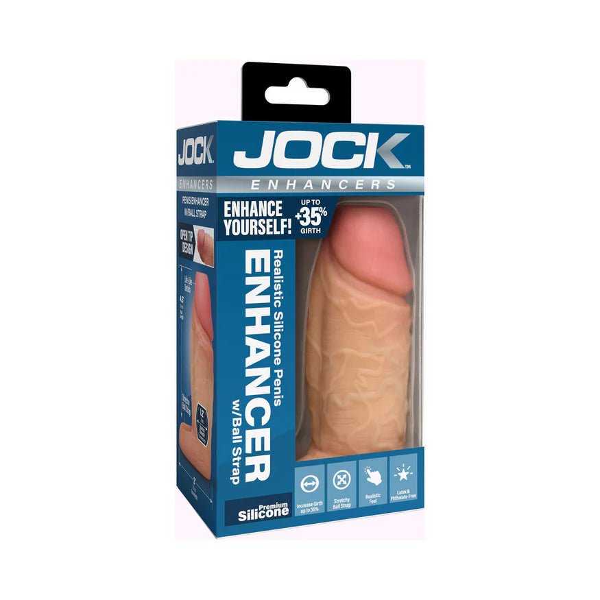 JOCK Silicone Penis Extension Sleeve