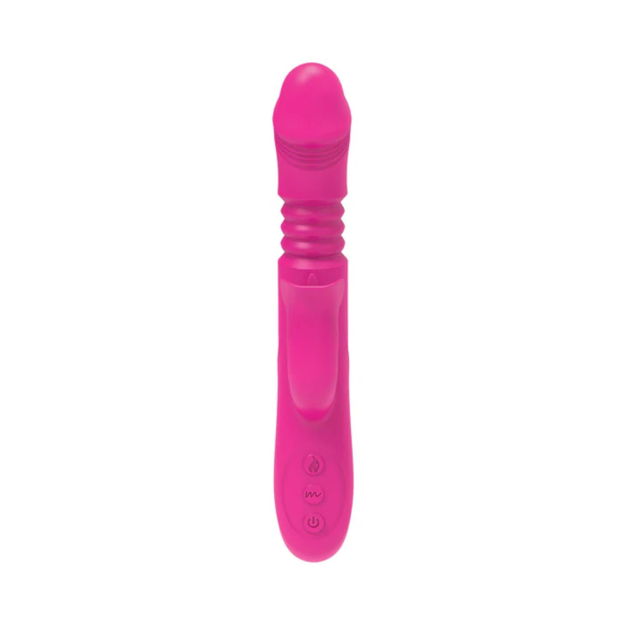 The Royal Passion Heat Rechargeable Silicone Warming Rabbit Vibrator