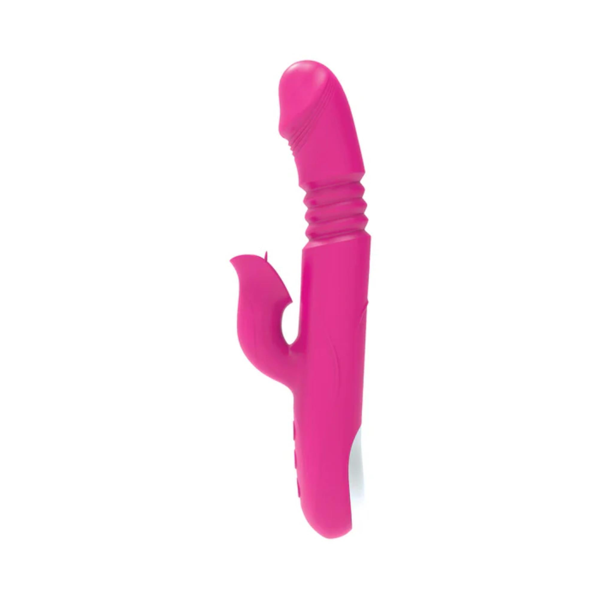The Royal Passion Heat Rechargeable Silicone Warming Rabbit Vibrator