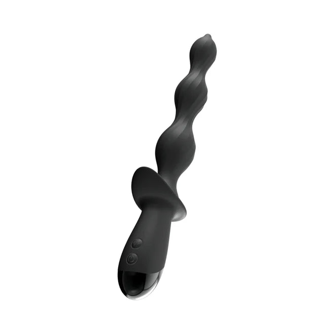 Nasstoys Ass-Sation Deep Dive Contoured Wand – Rechargeable Silicone Anal Probe with 10 Functions