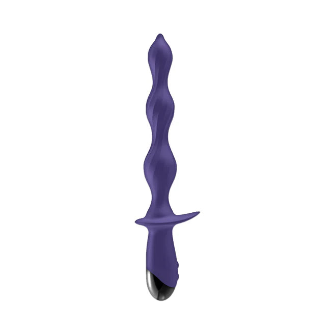 Nasstoys Ass-Sation Deep Dive Contoured Wand – Rechargeable 10-Mode Silicone Anal Vibrator