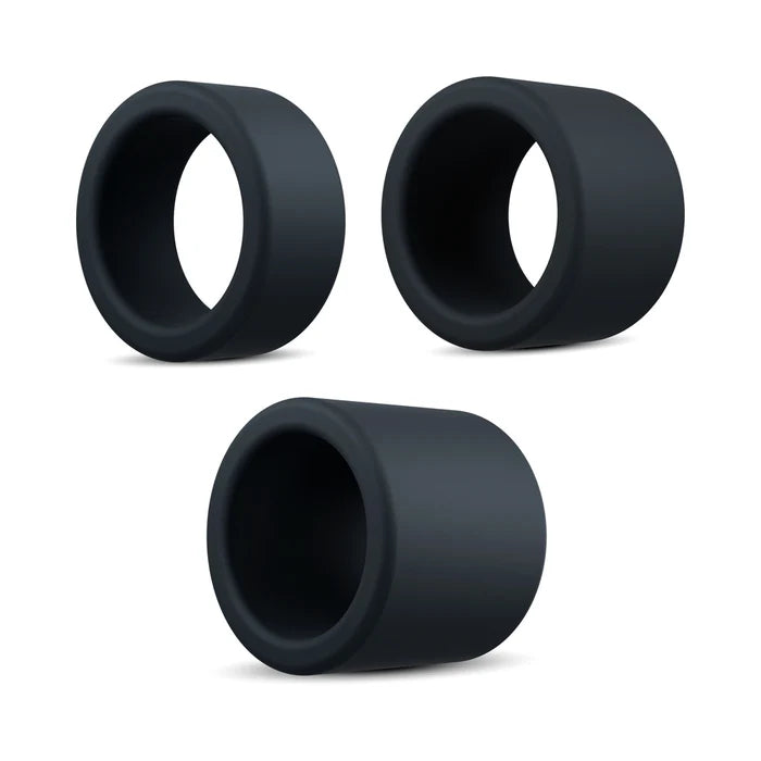 Performance Plus Accelerate Silicone Cock Ring Set (3 Piece)