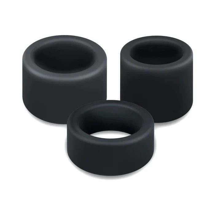 Performance Plus Accelerate Silicone Cock Ring Set (3 Piece)