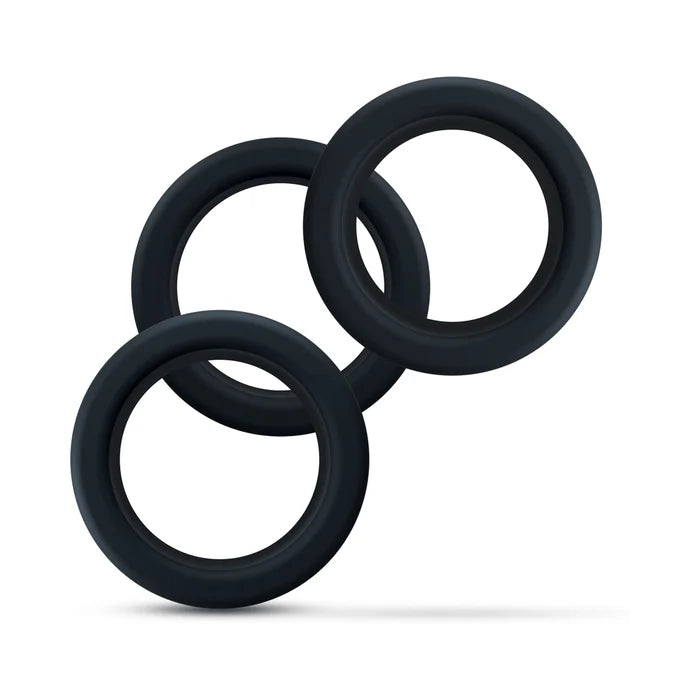 Performance Plus Accelerate Silicone Cock Ring Set (3 Piece)