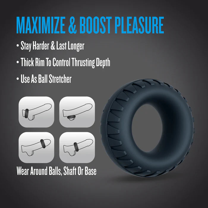 Performance Plus Traction Silicone Cock Ring