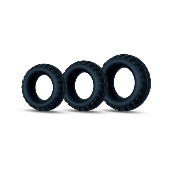 Performance Plus Drift Silicone Cock Rings (3 Piece Set)
