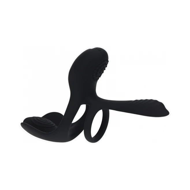LEVELZ Triple Motor Vibrating Silicone Cock Ring