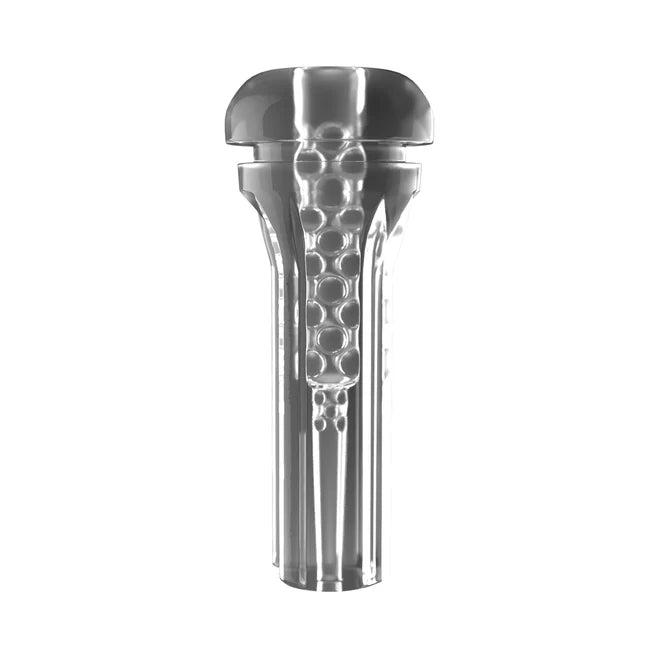 PDX Elite ViewTube XXL See-Thru LED Stroker – Clear Tunnel with LED Light Show