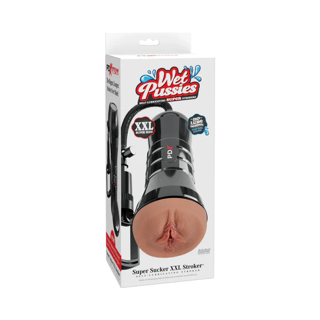 PDX Extreme Wet Pussies Super Sucker XXL Stroker – Precision Suction Control