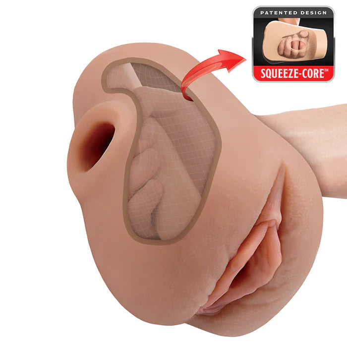 PDX Plus Pussy Pounder Squeeze Stroker - Pussy
