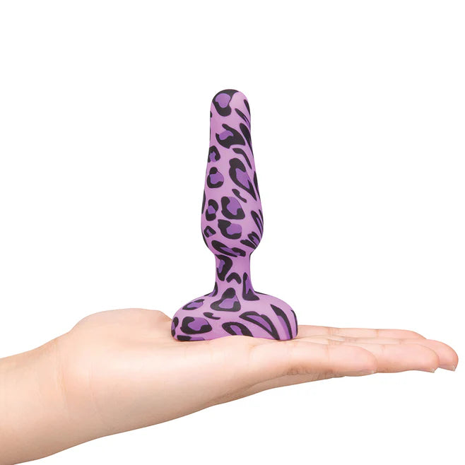 b-Vibe Novice Leopard – Beginner Vibrating Butt Plug with Remote