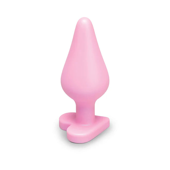 b-Vibe Butties b-Mine Heart Base Silicone Butt Plug – Beginner Anal Plug