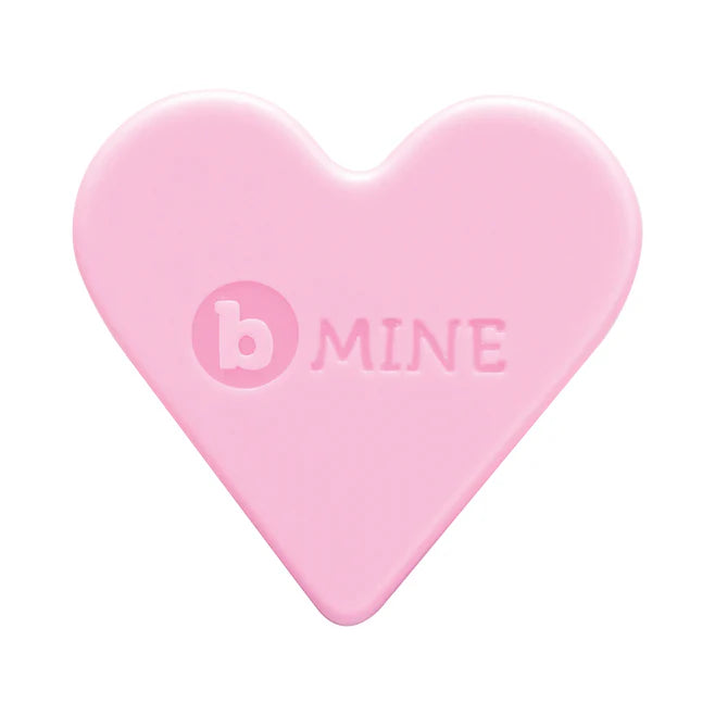 b-Vibe Butties b-Mine Heart Base Silicone Butt Plug – Beginner Anal Plug