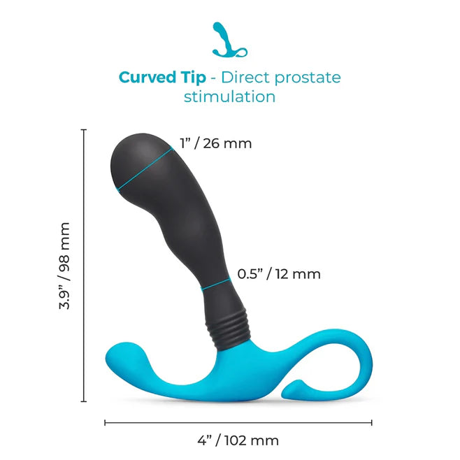 b-Vibe P-Spot Curl – Curved Hands-Free Silicone Prostate Massager