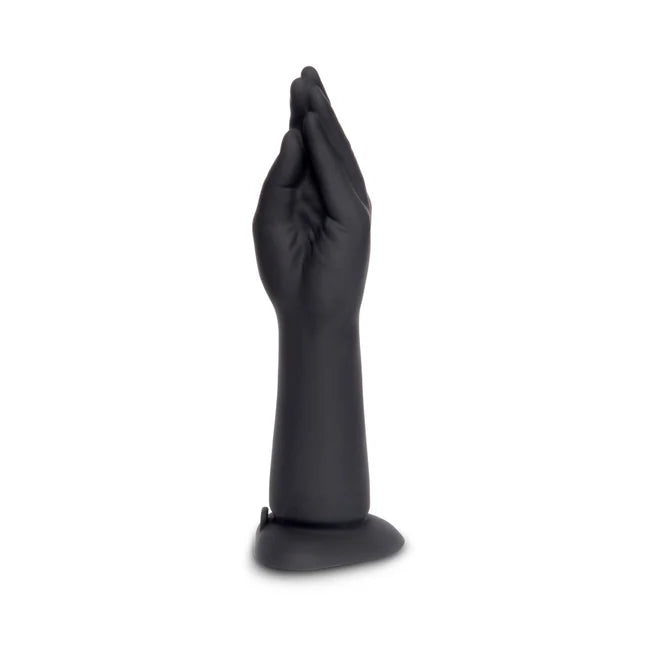 B-Vibe 10.5" Vibrating Silicone Hand Fisting Dildo – Rechargeable Suction Base Fist Toy