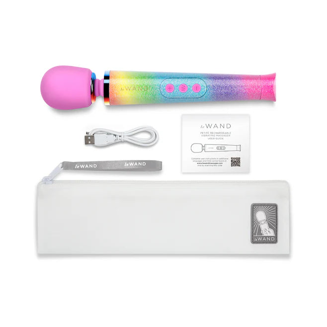 Le Wand Petite All That Glimmer Silicone Wand