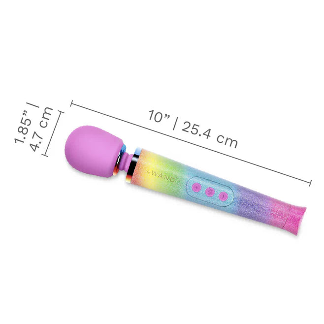 Le Wand Petite All That Glimmer Silicone Wand