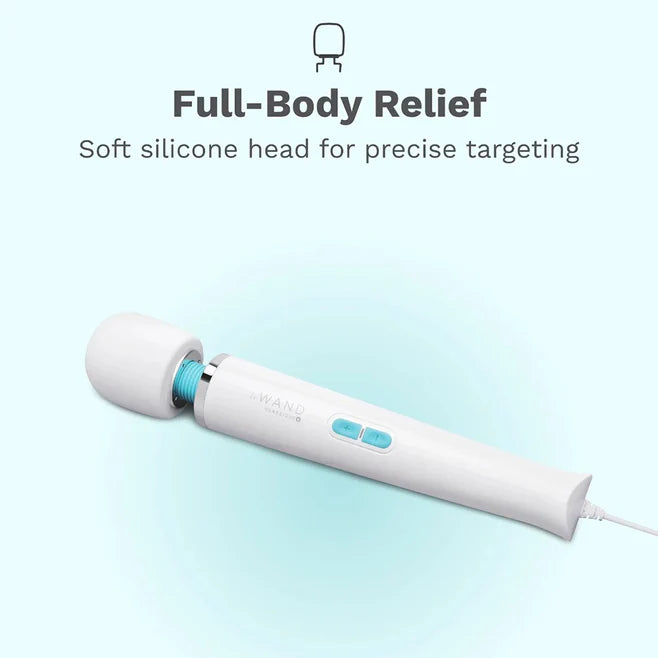 Le Wand Classique Plug-In Wand Massager – Original Full-Body Vibrating Massager