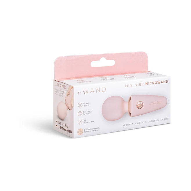 Le Wand Mini Vibe – Rechargeable Silicone Micro Wand Massager
