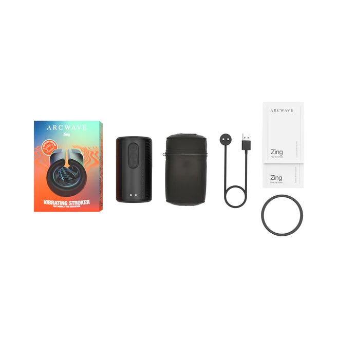 Arcwave Zing Rechargeable Vibrating Half Sleeve – Dual Motor Masturbator