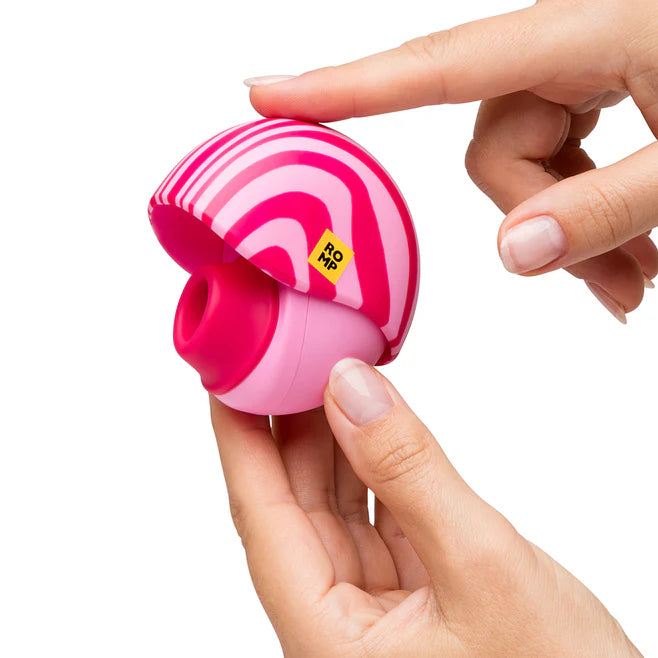 ROMP Spin Travel Clitoral Stimulator – Compact Pleasure Air Toy for Discreet Travel Bliss