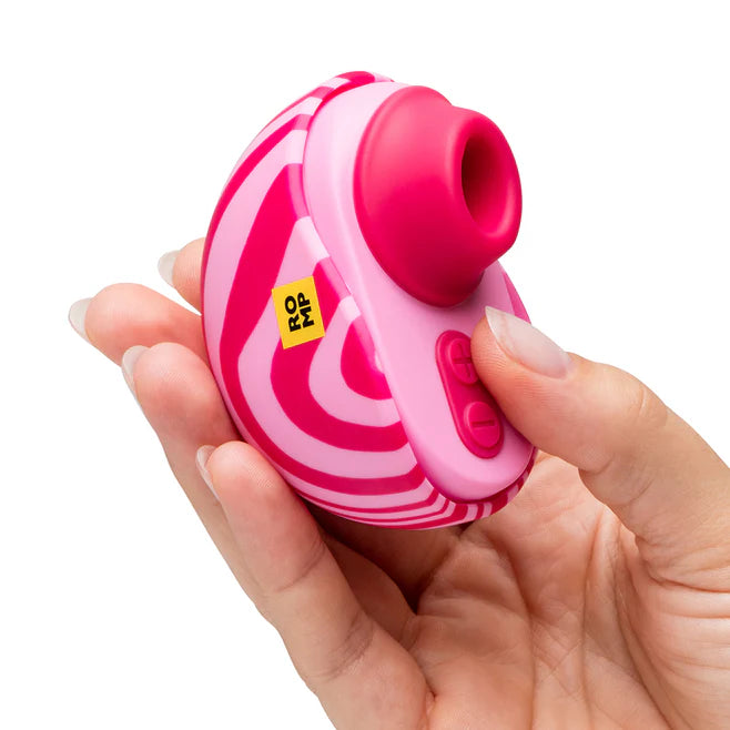 ROMP Spin Travel Clitoral Stimulator – Compact Pleasure Air Toy for Discreet Travel Bliss