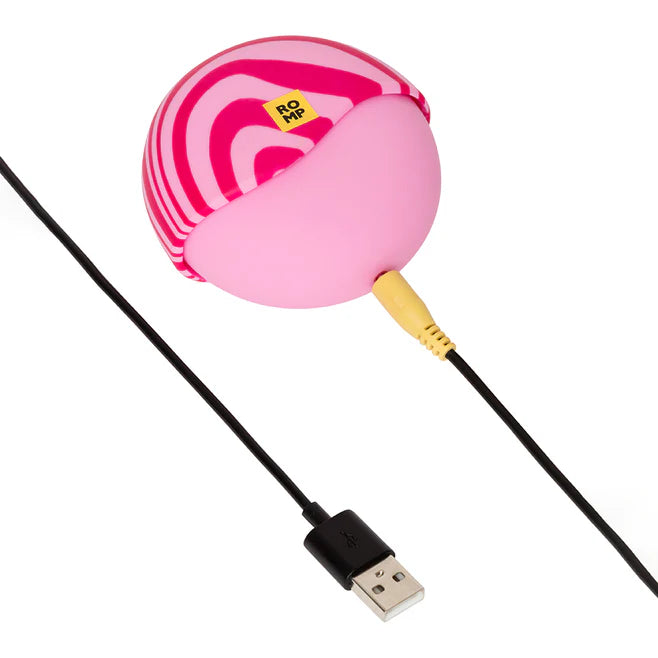 ROMP Spin Travel Clitoral Stimulator – Compact Pleasure Air Toy for Discreet Travel Bliss