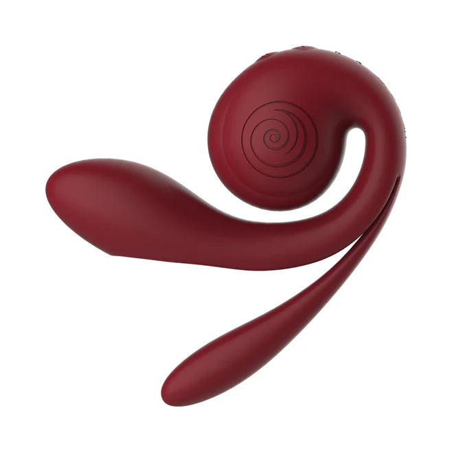 SVibe Snail Gizi Pro Vibrator – Wearable Triple Stimulation Silicone Vibrator