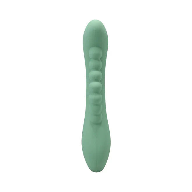 Polynesian Pleasures Into The C Kakui Me Rechargeable Silicone Vibrator with Clitoral Stimulator