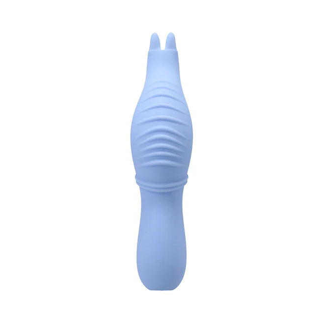 Polynesian Pleasures Into The C Seahorse Siren Rechargeable Silicone Rabbit Vibrator with Clitoral Stimulator